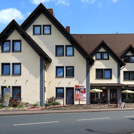Hotel Vier Spitzen Lauenforde エクステリア 写真